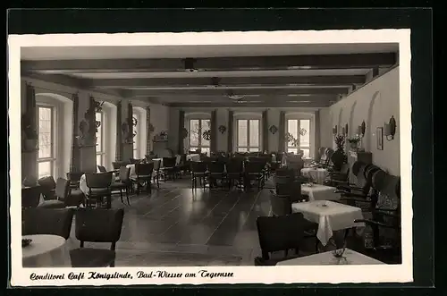 AK Bad-Wiessee am Tegernsee, Conditorei Cafe Königslinde