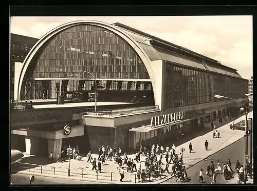 AK Berlin, S-Bahnhof Alexanderplatz