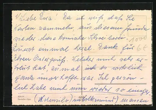 AK Berlin, Deutsche Oper