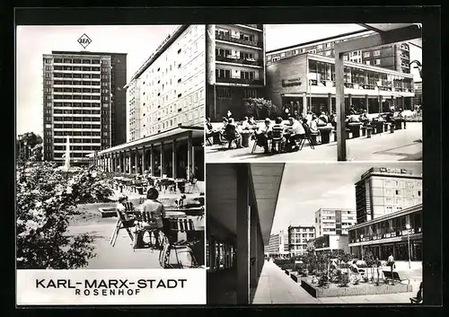 AK Karl-Marx-Stadt, Ansicht Rosenhof