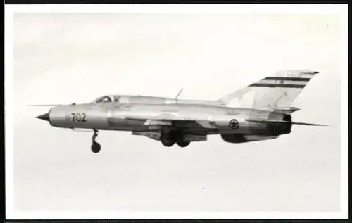 Fotografie Flugzeug Mikojan-Gurewitsch MiG-21 Luftstreitkräfte Jugoslawien, No. 702