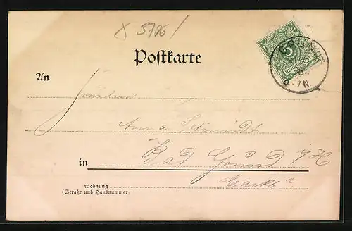 AK Schierke i. H., Gasthaus und Pension Hoppe