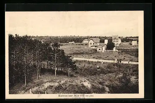 AK Kairon-sur-Mer, Panorama avec ses pins