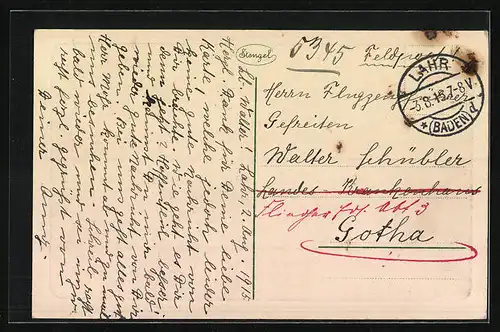 AK Lahr i. B., Offizierskasino Inf.-Rgt. 169