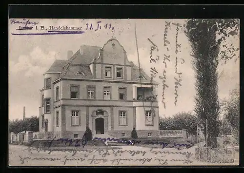 AK Lahr i. B., Blick auf die Handelskammer