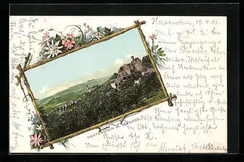 AK Hartenstein, Teilansicht mit Schloss