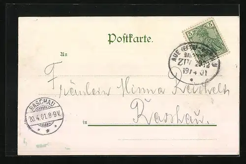 AK Hartenstein, Teilansicht mit Schloss