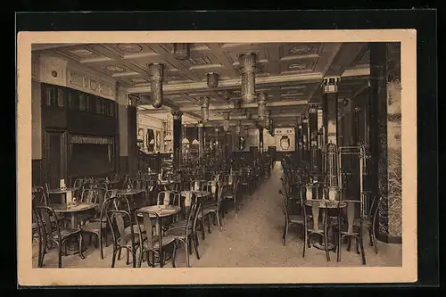 AK München, Cafe Fürstenhof, Neuhauserstrasse 21