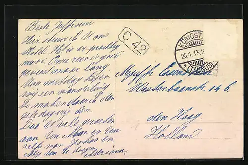 AK Königstein i. T., Ansicht Grand Hotel