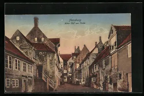 AK Flensburg, Alter Hof am Holm