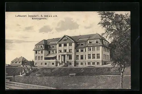 AK Jonsdorf i. S., Blick auf das Erholungsheim