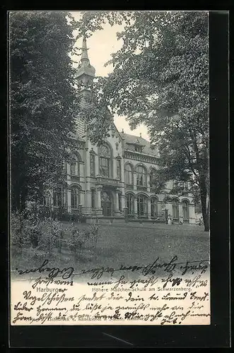 AK Harburg, Höhere Mädchen-Schule am Schwarzenberg