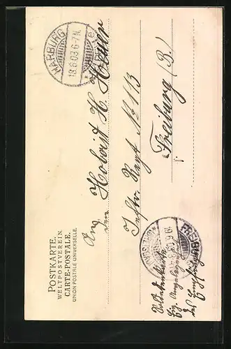 AK Harburg, Höhere Mädchen-Schule am Schwarzenberg