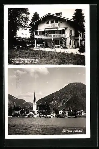 AK Rottach-Egern, Ortsansicht, Pension Landhaus Haase, Fürstenstrasse 18 /20