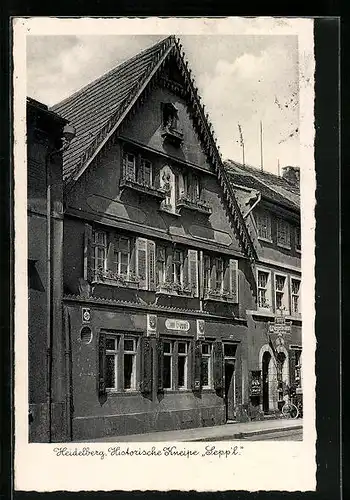 AK Heidelberg, Gasthaus Historische Kneipe Zum Sepp`l