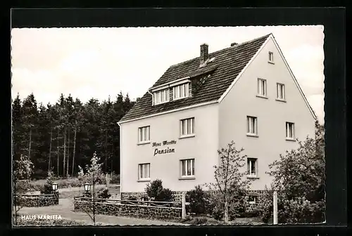 AK Oberzeuzheim /Westerwald, Privat-Pension Haus Maritta, Bes. Maritta Brötz