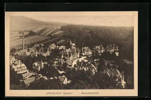 AK Falkenstein i. T., Offizierheim Taunus, Gesamtansicht