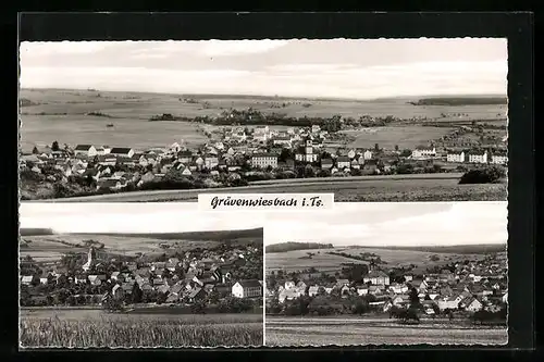 AK Grävenwiesbach i. Ts., Panorama
