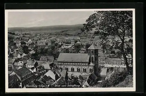 AK Homburg /Saar, Blick vom Schlossberg auf den Ort