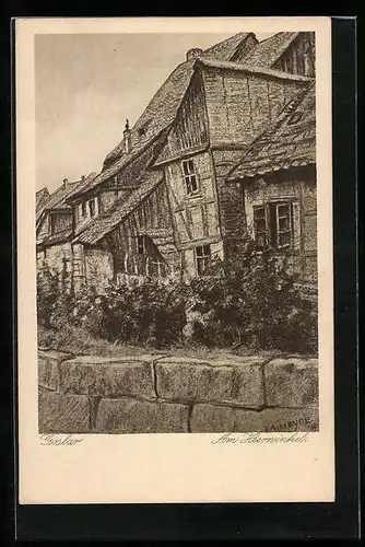 Künstler-AK Goslar, Am Heerwinkel