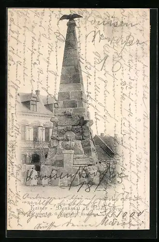 AK Norderney, Kaiser-Denkmal