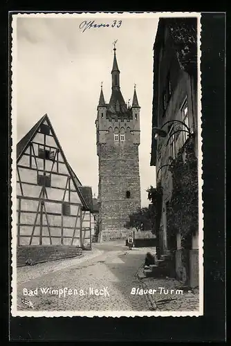 AK Bad Wimpfen a. Neck, Blauer Turm