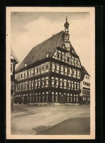 AK Markgröningen /Schwaben, Rathaus