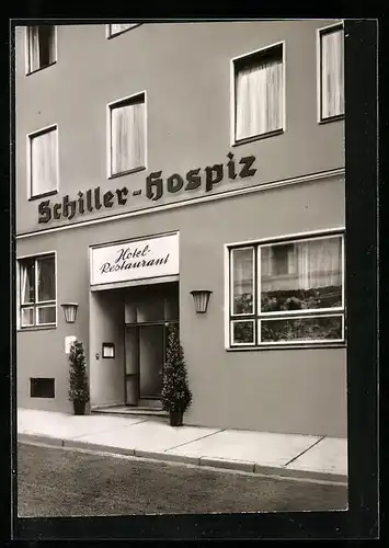 AK Ludwigsburg, Hotel-Schiller-Hospiz, Gartenstrasse 17