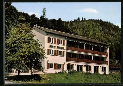 AK Zell a. H., Gasthaus und Pension Kleebad