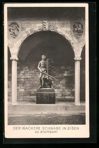 AK Stuttgart, Der wackere Schwabe in Eisen, Nagelung