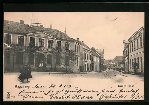 AK Segeberg, Blick auf die Kirchstrasse