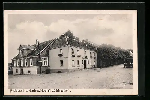 AK Lüttringhausen, Restaurant und Gartenwirtschaft Düringerhof