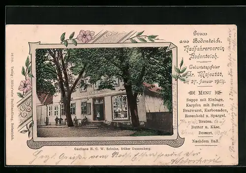 AK Bodenteich, Gasthaus H. C. W. Schulze