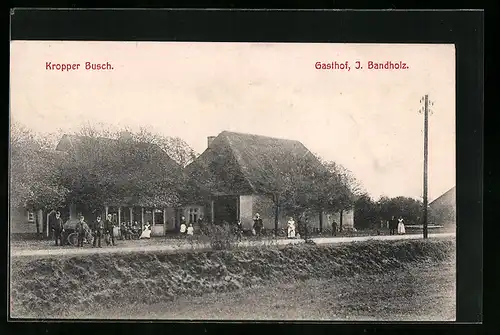 AK Kropp /Kr. Schleswig, Gasthof von J. Bandholz