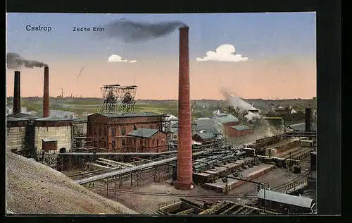 AK Castrop, Kohle-Zeche Erin