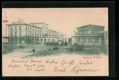 AK Amrum, Nordseebad, Kurhaus Wittdün