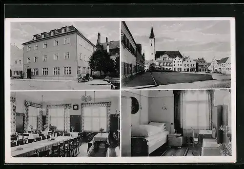 AK Frontenhausen, Brauerei, Gasthaus und Hotel Röhrl, Bes. Josef Röhrl