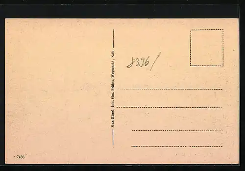 AK Wegscheid, Ansicht der Hauptstrasse