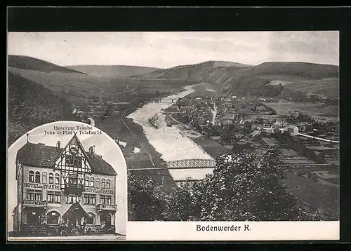 AK Bodenwerder, Hotel zur Traube, Bes. Johs le Plat