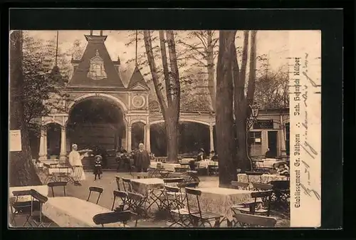 AK Hamburg-Jüthorn, Restaurant Gr. Jüthorn, Bes. Heinrich Külper