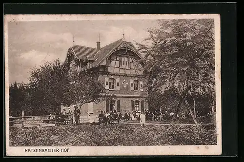 AK Stuttgart, Gasthaus Katzenbacher Hof