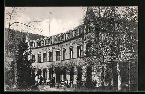 AK Bahlingen, Hotel Mineralbad Silberbrunnen
