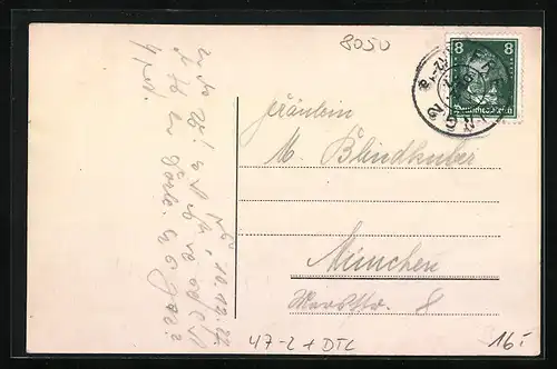 AK Freising, Studentenwappen der Burschenschaft Ceresia im V. D. B.