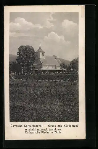 AK Körösmezo, Ruthenische Kirche in Zimir