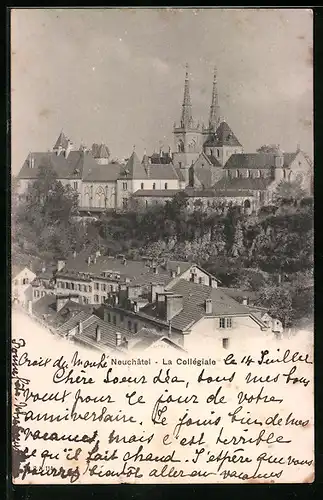 AK Neuchatel, La Collégiale
