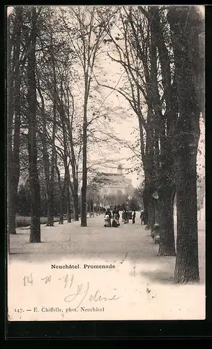 AK Neuchatel, Promenade