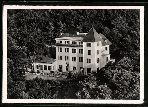 AK Serpiano, Kurhaus Serpiano aus der Vogelschau