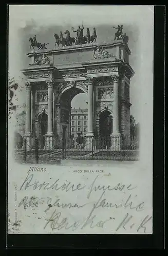 AK Milano, Arco della Pace
