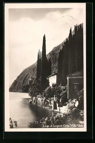 AK Oria /Lago di Lugano, Villa Urie