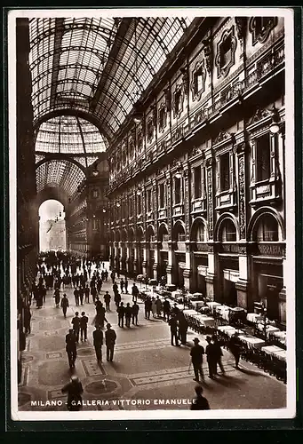 AK Milano, Galleria Vittorio Emanuele